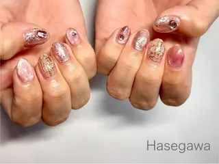 ネイル DROP所属・DROP 長谷川のネイルデザイン