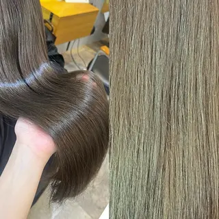 ロング カラー ラフィスヘアードープ所属・👑髪質改善wカラー /ハイトーン/アユカのヘアスタイル