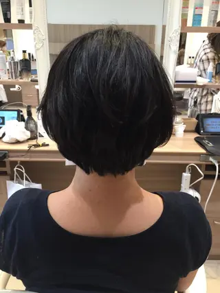 ショート パーマ パーマ美容師✂︎ RYUのヘアスタイル