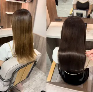 ロング カラー ユアーズヘアーセカンド所属・広島No.1美髪矯正 髪質改善/河村総一郎のヘアスタイル