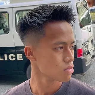 ショート メンズ 立川/メンズパーマ 厚進太郎のヘアスタイル