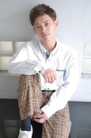 ショート カラー ヘアアレンジ メンズ キッズ ネイル マツエク・マツパ 【西八王子】Siq ●FM●オーナーのヘアスタイル