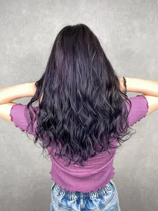 セミロング カラー 井本翔太.髪質改善. ベージュ.グレージュのヘアスタイル