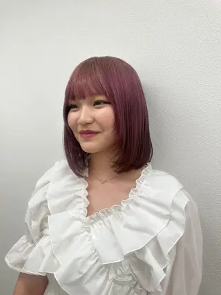 カラー 🤍透明感カラー🤍 MANAのヘアスタイル