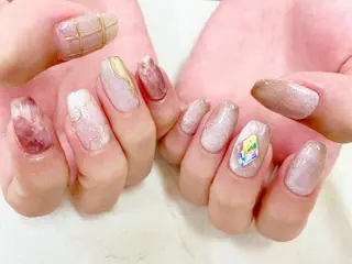 ミディアム ビアンカ金町店 中島　せり菜のネイルデザイン