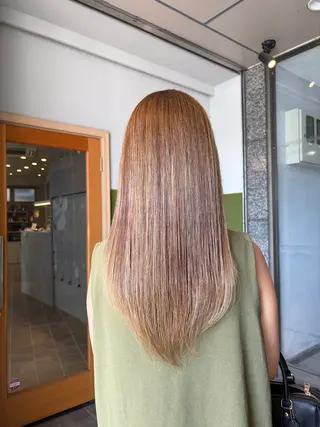 ロング カラー Akko💋 モデル大募集です！のヘアスタイル