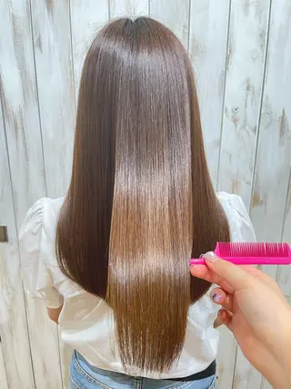 ロング 青田 明日海のヘアスタイル