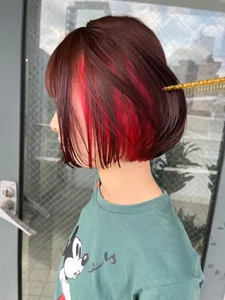 ショート カラー IROW/イロウ天神 大名店 yamaのヘアスタイル