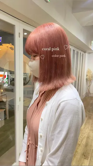 カラー 🌷柔らかクリーミー 🤍kirari🌷のヘアスタイル