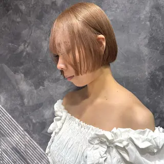 ショート カラー IwAsh  大和駅店所属・shiho .のヘアスタイル