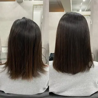 ミディアム ⭐️ショート⭐️美髪 矯正⭐️水口陸のヘアスタイル