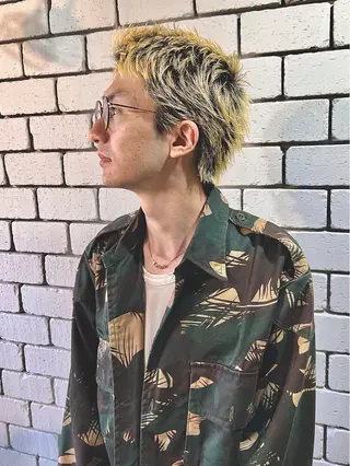 ショート メンズ men’s salon NOA solte. 【メンズサロン ノアソルテ】所属・メンズパーマ職人 加藤 弘貴のヘアスタイル