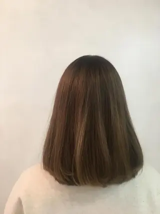 ミディアム カラー ｼｮｰﾄｶｯﾄ🌷 中川智晴のヘアスタイル