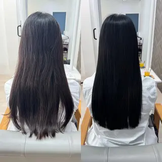 ロング カラー 武田 つぐみのヘアスタイル