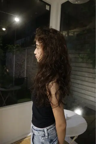 ロング パーマ 来美 / クルミのヘアスタイル