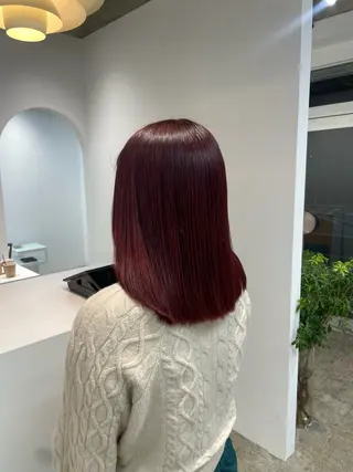 ミディアム 𝘚𝘶𝘻𝘶 𓂃𓈒𓏸のヘアスタイル