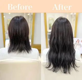 ミディアム 林 唯翔のヘアスタイル