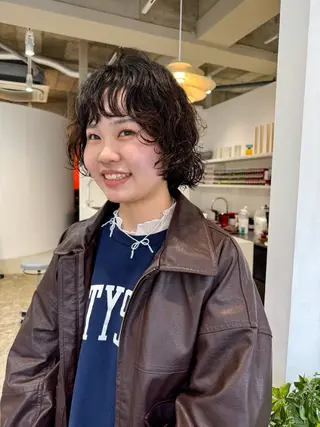 ショート パーマ 可愛いパーマスタイル といえばISSEYのヘアスタイル