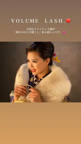 マツエク・マツパ MOCOE KANAKOのマツエク・マツパデザイン