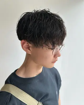 ショート パーマ メンズ エスポワール所属・YUSHI HORIUCHIのヘアスタイル