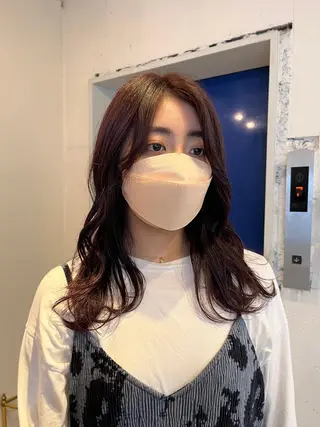 セミロング カラー RYOMA/ 似合わせ🎧🤍のヘアスタイル