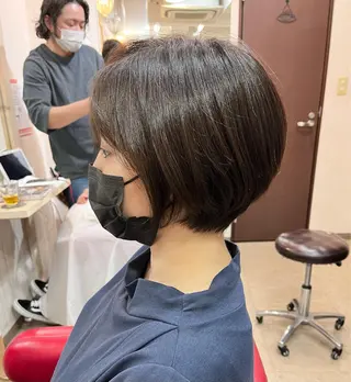 ショート カラー SALOWIN所属・ショート専門 笠井翔太のヘアスタイル