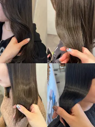 ミディアム カラー Lita. hairdesign所属・kako ／透明感カラー🤍のヘアスタイル