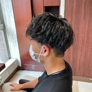 ショート パーマ メンズ ツイスパ/メンズ特化 🦋𝑺𝑶𝑵𝑬の眉毛・アイブロウイメージ