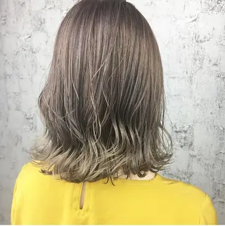 ミディアム カラー ショート/ボブ🌿 大野ちかのヘアスタイル