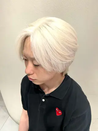 カラー メンズ 小倉 大和のヘアスタイル