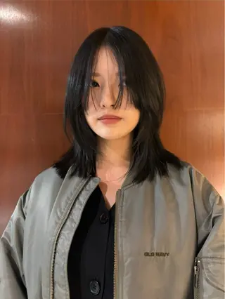 ミディアム カラー ボブ/レイヤー カット✂︎ayumiのヘアスタイル