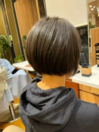 ショート パーマ 門崎未依/レイヤー/ メンズカット🪿🌼のヘアスタイル