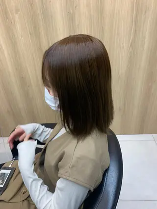 カラー ブリーチパーマ🌍 正木天のヘアスタイル