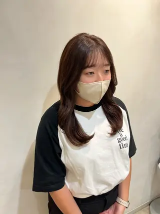 ロング カラー レイヤーカット 🪡ｷﾀﾊﾗ　ｶﾅのヘアスタイル