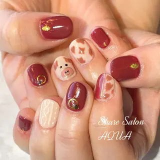 ネイル Share Salon AQUA所属・n. ayakaのネイルデザイン