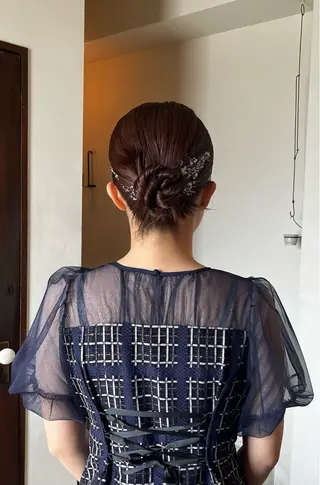 セミロング カラー room3 なおこのヘアスタイル