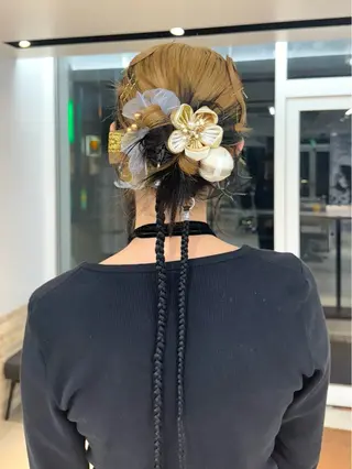 ミディアム ヘアアレンジ 似合わせカラー 🪞🎀✨️hinaのヘアスタイル