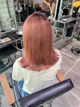 カラー AYANE 韓国ヘア /レイヤーカットのヘアスタイル