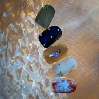 ネイル pointillé .ayaのネイルデザイン