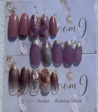 ネイル nail room9 ☺︎のネイルデザイン