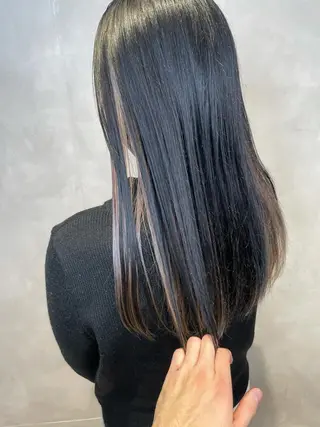 ロング カラー omocha hair salon所属・大嶋 伸吾のヘアスタイル