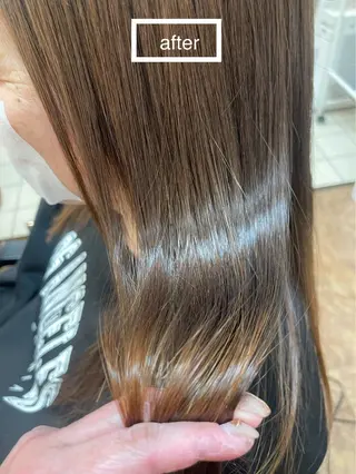 ロング LAPIS東口店 山野井のヘアスタイル