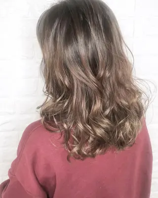 ミディアム 縮毛矯正/髪質改善 主税巧一のヘアスタイル