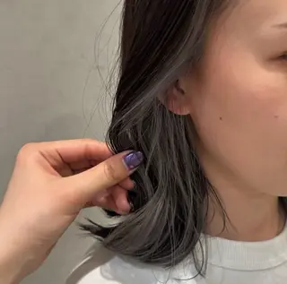 ミディアム カラー インナーカラー ／レイヤー🦋ルイのヘアスタイル