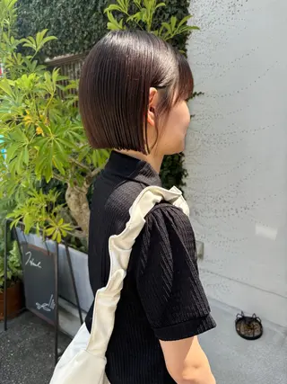 ショート Chiho / 梅田 / ボブ/ パーマのヘアスタイル