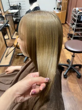 セミロング カラー 🌻井上 マリー🌻のヘアスタイル