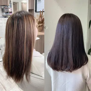 ロング カラー ミルミー美容室所属・🦄💒💓齎藤 七海子🦄💒💓のマツエク・マツパデザイン