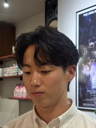 ショート パーマ メンズ 金山駅前メンズパーマ 特化COUNTERのヘアスタイル