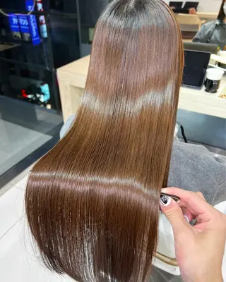 ロング ✨髪質改善/透明感 カラー🪽FUUMAのヘアスタイル