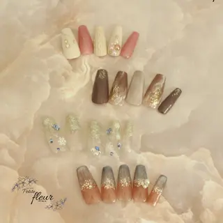 ネイル ❁⃘*。Petite fleur❁⃘*りさのネイルデザイン